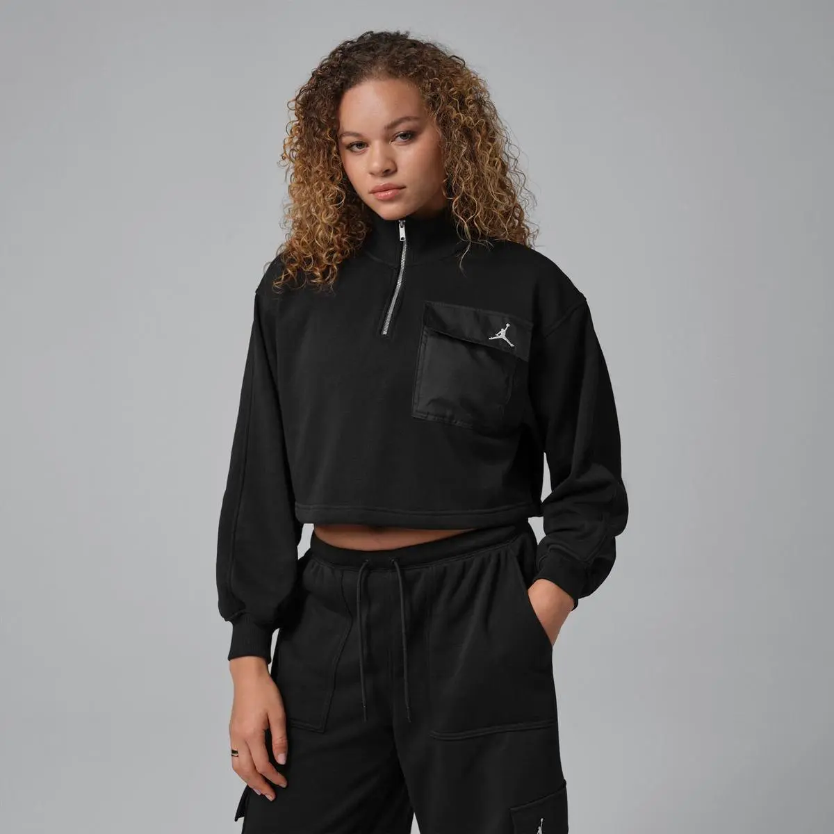 Кофта жіноча Jordan Brooklyn Fleece чорна IF1069-010