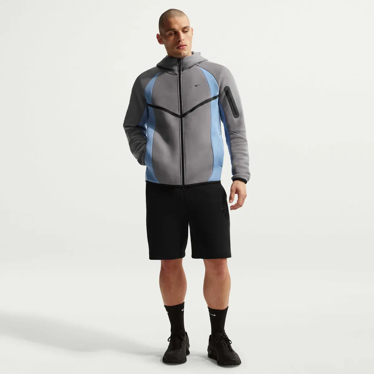 Кофта чоловіча Nike Tech Colour-Block Full-Zip Fleece Windrunner Jacket