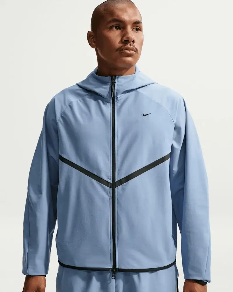Куртка мужская Nike Tech Full-Zip Windrunner синяя IF1345-486
