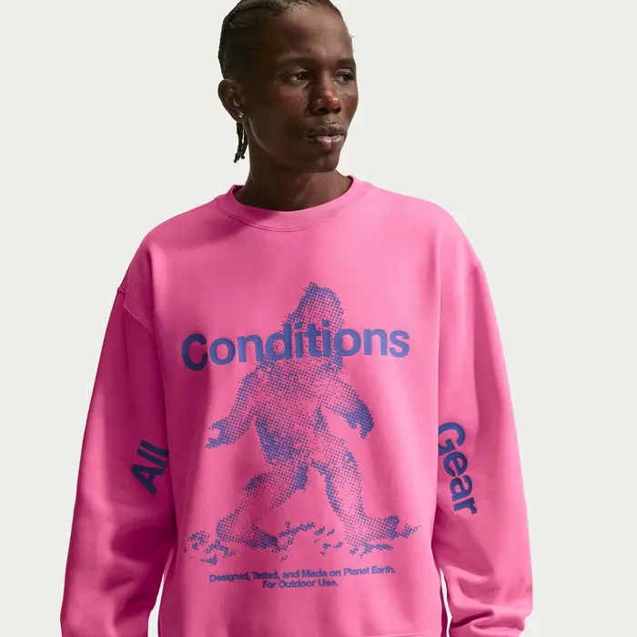 Кофта чоловіча Nike Acg 'Tuff Fleece Men's Therma-Fit Pullover Crew-Neck
