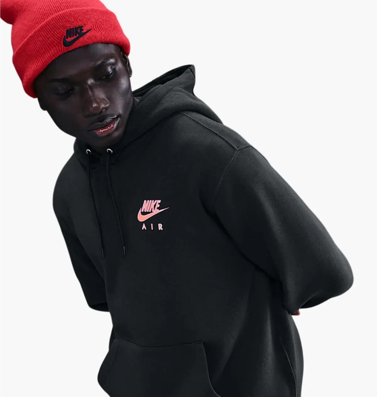 Кофта чоловіча Nike Sportswear Club Pullover Fleece Black