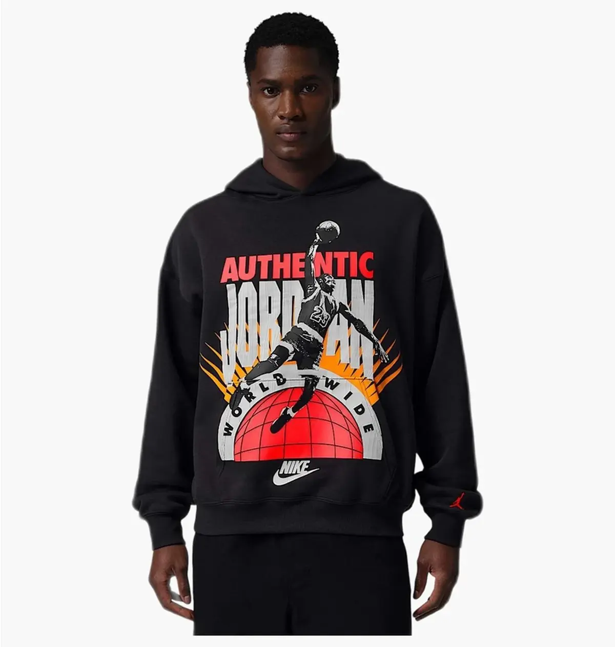 Кофта чоловіча Jordan Brooklyn Fleece Mens Pullover Hoodie Black