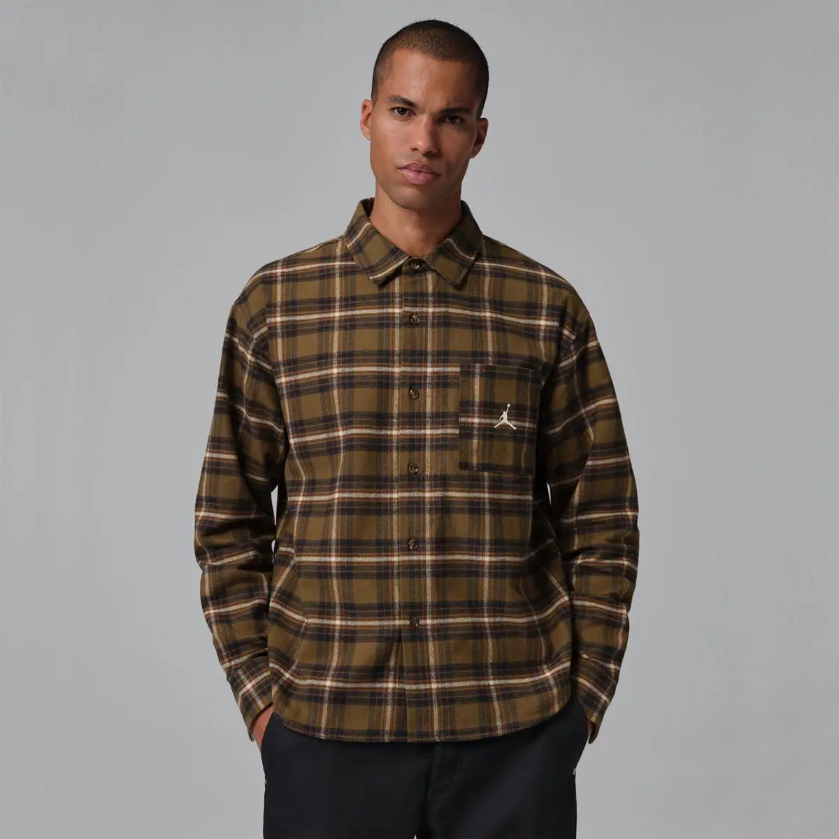Кофта чоловіча Jordan M J Brk Flannel Gfx Ls