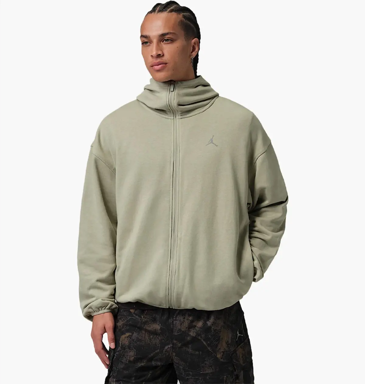 Кофта чоловіча Jordan Brooklyn Hike Mike Full-Zip Grey