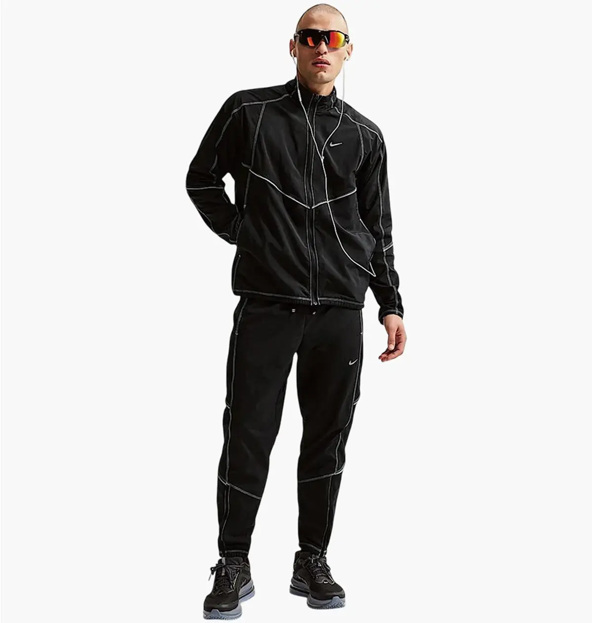 Куртка чоловіча Nike Retro Mens Dri-Fit Track Jacket Black