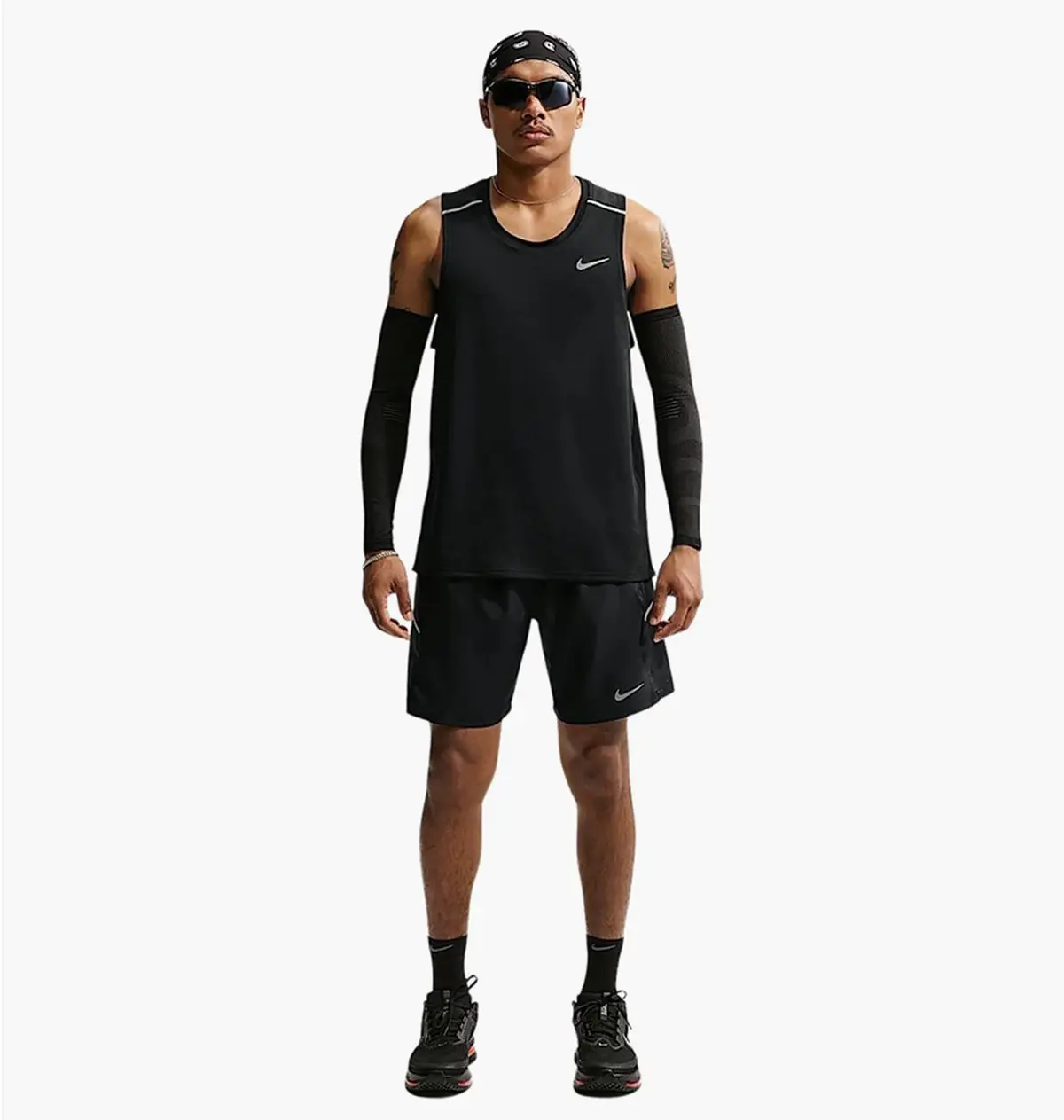 Шорти чоловічі Nike Miler Mens Dri-Fit 7 Brief-Lined Running Shorts Black