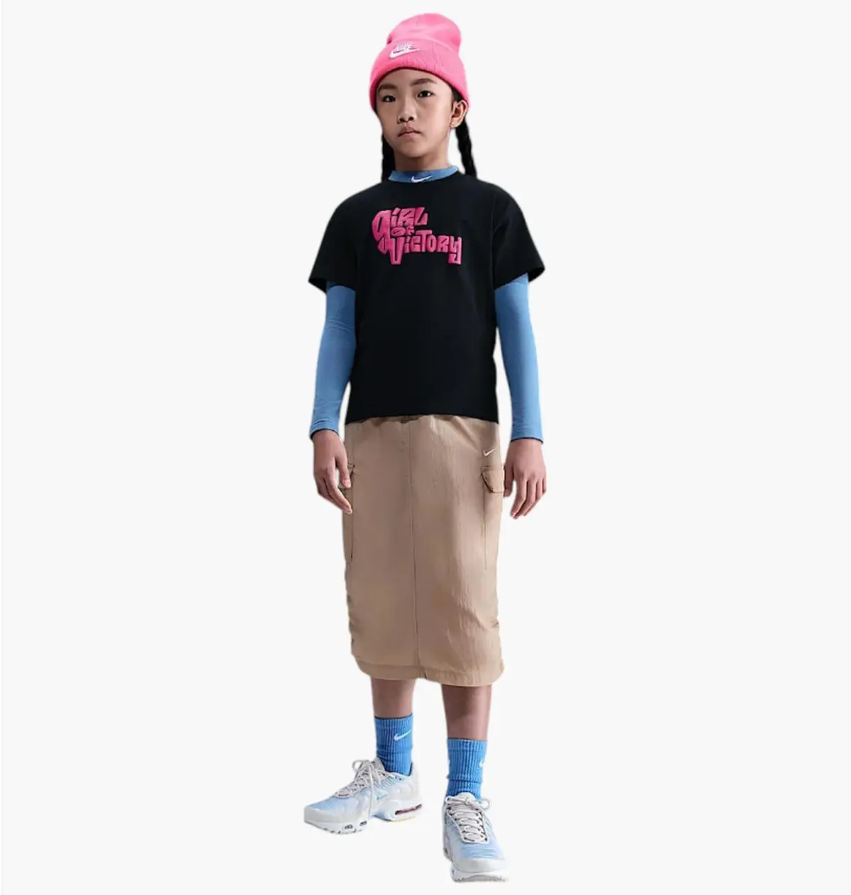 Футболка дитяча Nike Sportswearolder Kids (Girls) T-Shirt Black