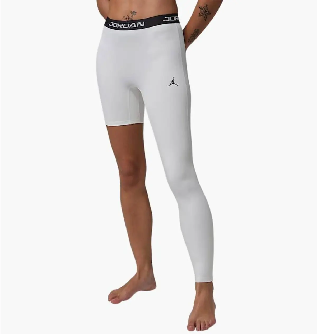Лосины женские Jordan Spt Df Hr Sngl Tght White