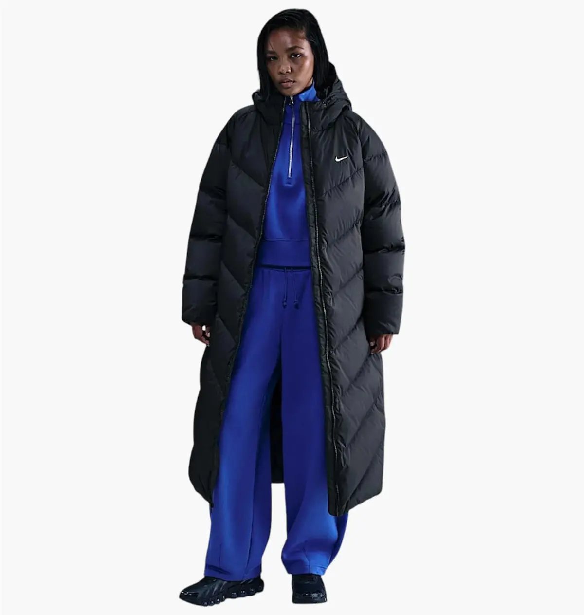 Куртка жіноча Nike Nsw Sf Dwnfl Nk Wpfr Prka V2 Black