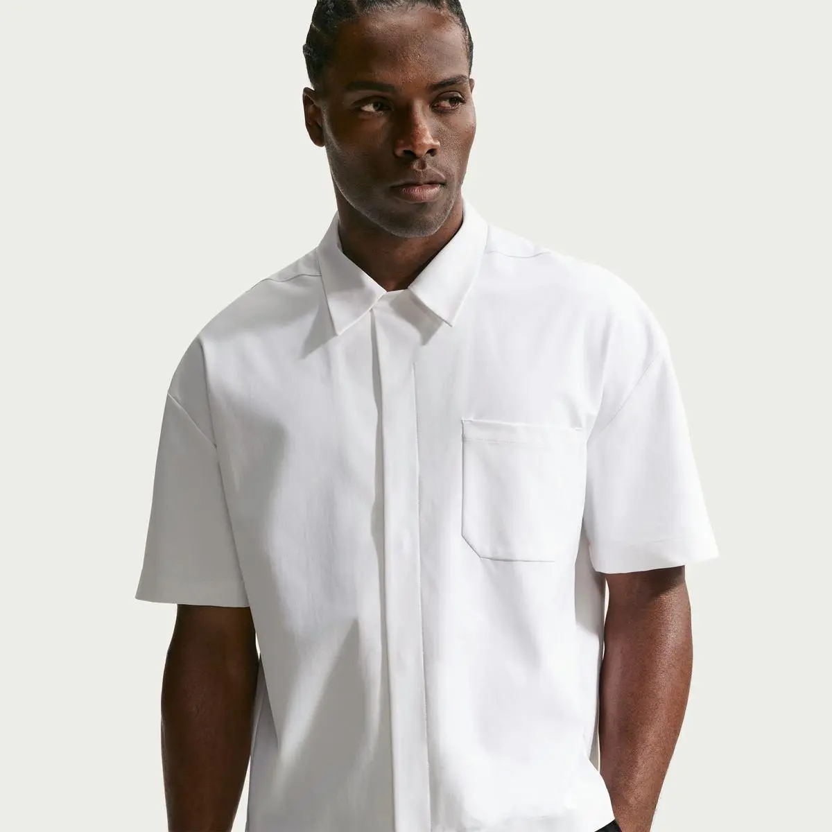 Футболка чоловіча Nike M Nk Df Uv 24.7 Ps Ss Buttn Up
