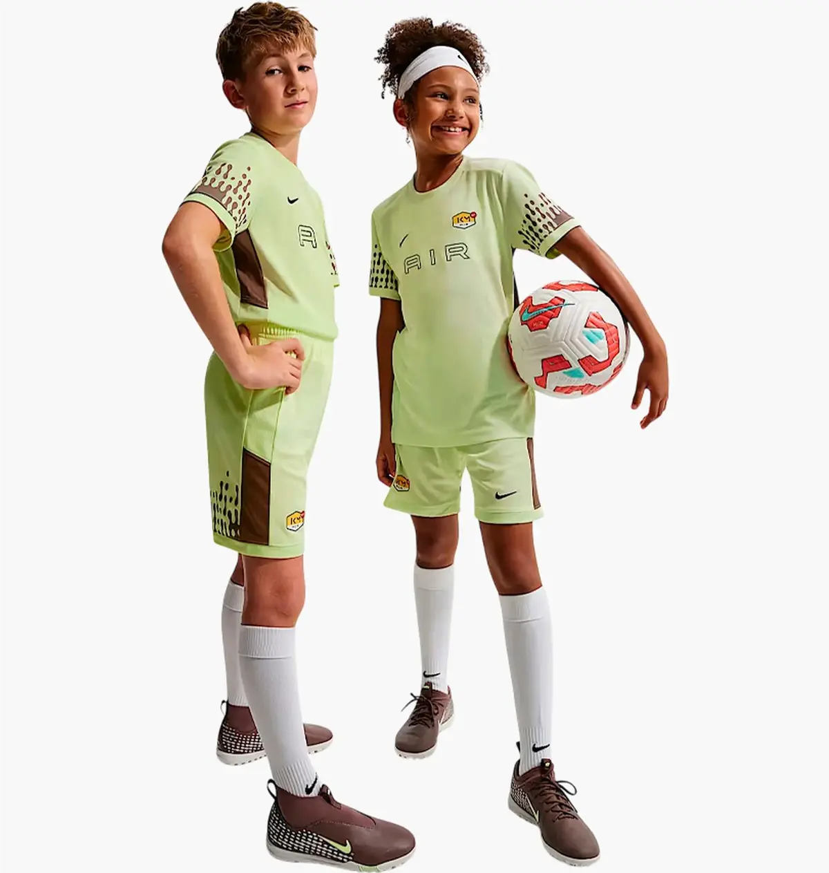 Шорти дитячі Nike Kylian Mbappé Academy Green