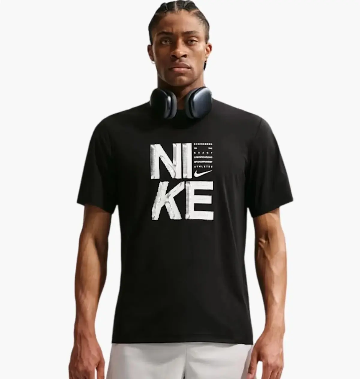 Футболка чоловіча Nike Dri-Fit Hyverse Black