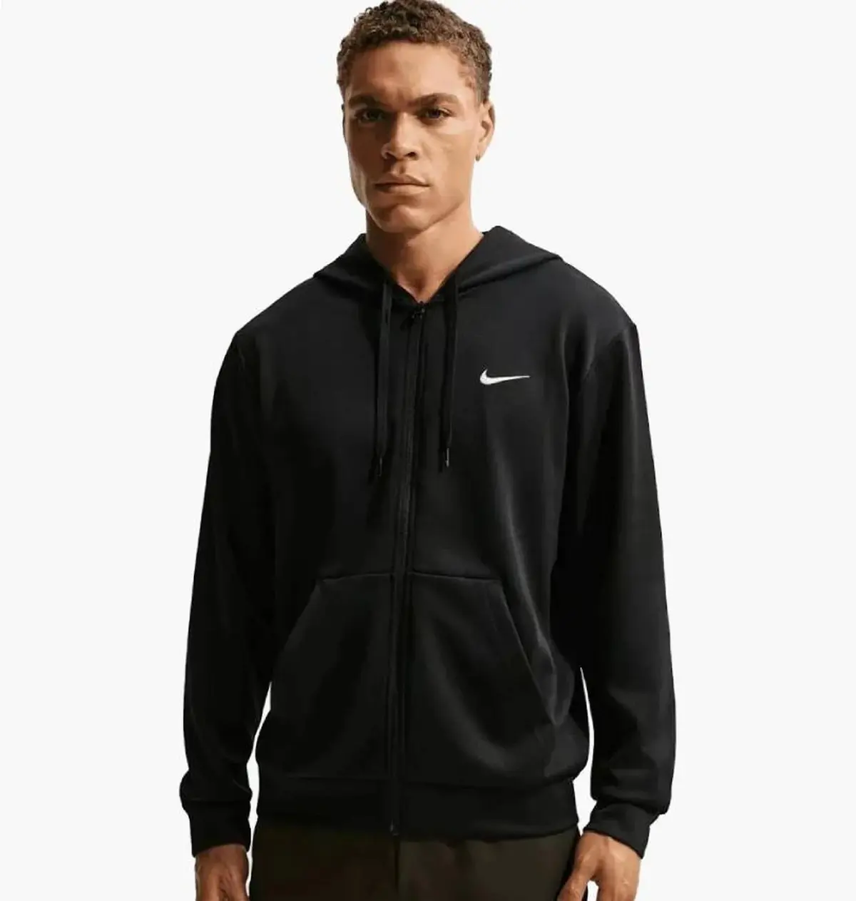 Кофта чоловіча Nike Df Uv Flex Flc Fz Hd Black