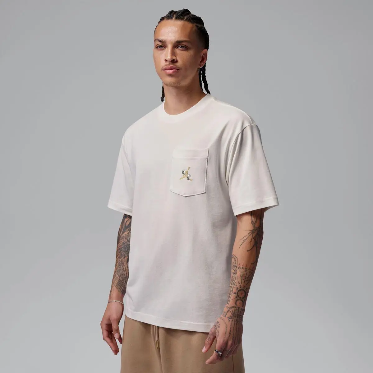 Футболка мужская Jordan M J Pocket Ss Crew
