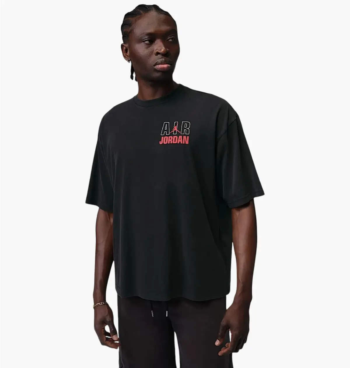 Футболка мужская Jordan Flt Reis Lgnd Ss Crew Black