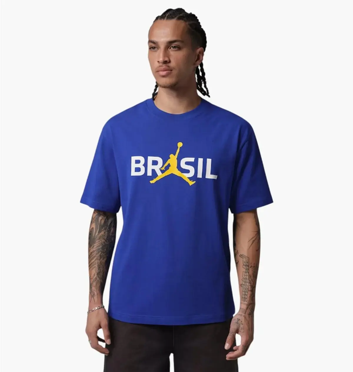 Футболка мужская Jordan 85 Brasil Blue