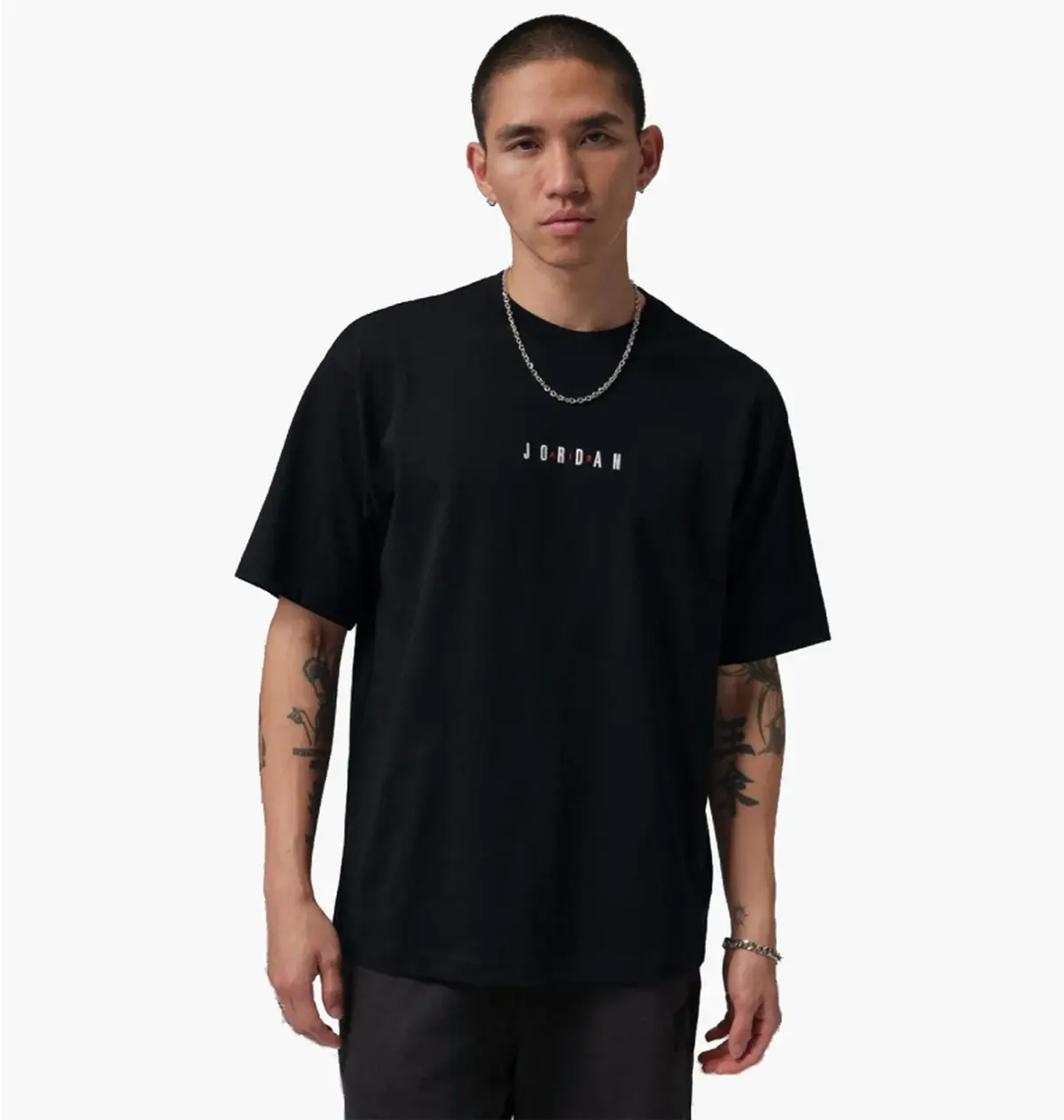 Футболка мужская Jordan Embroidered Black