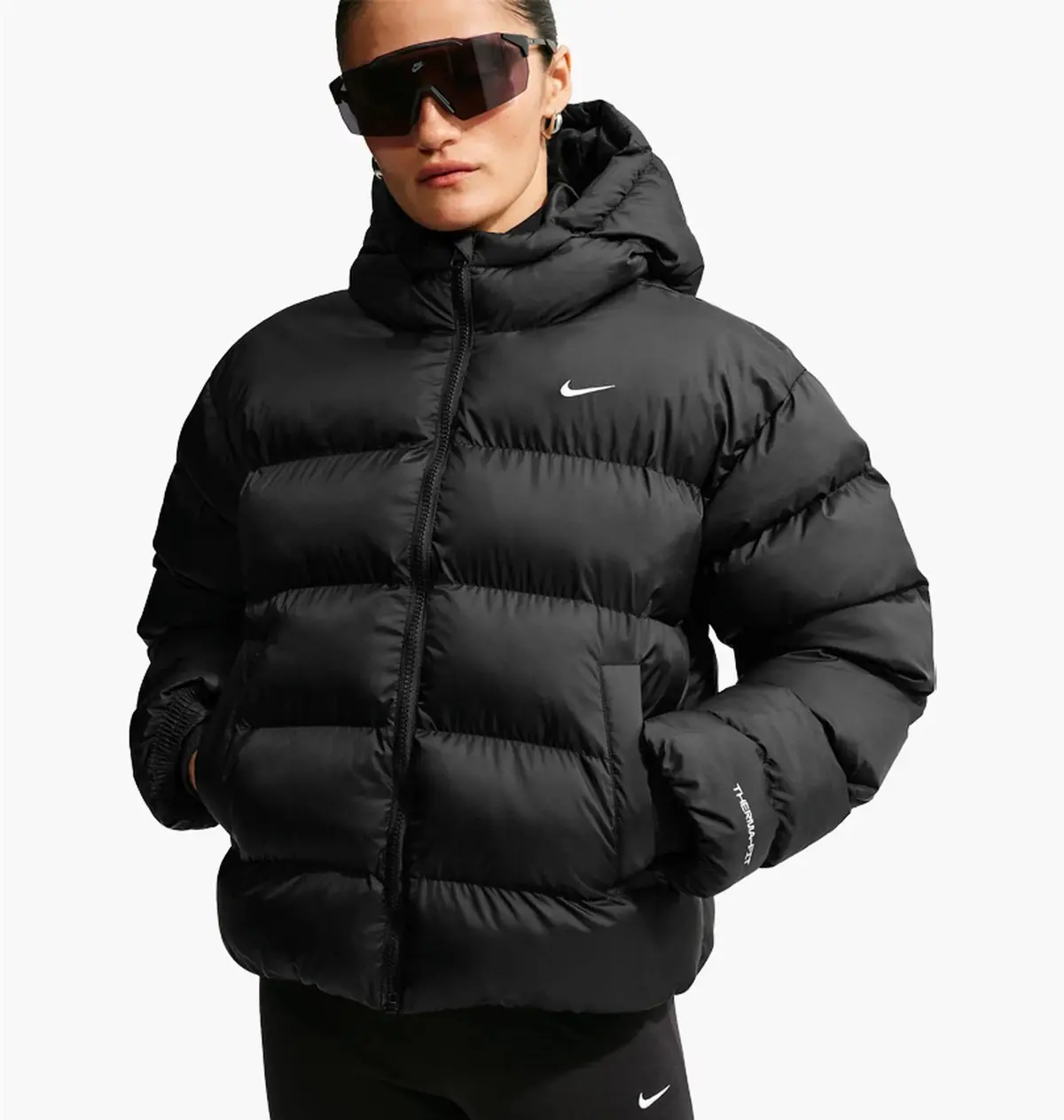 Куртка жіноча Nike Therma-Fit Classic Puffer Black