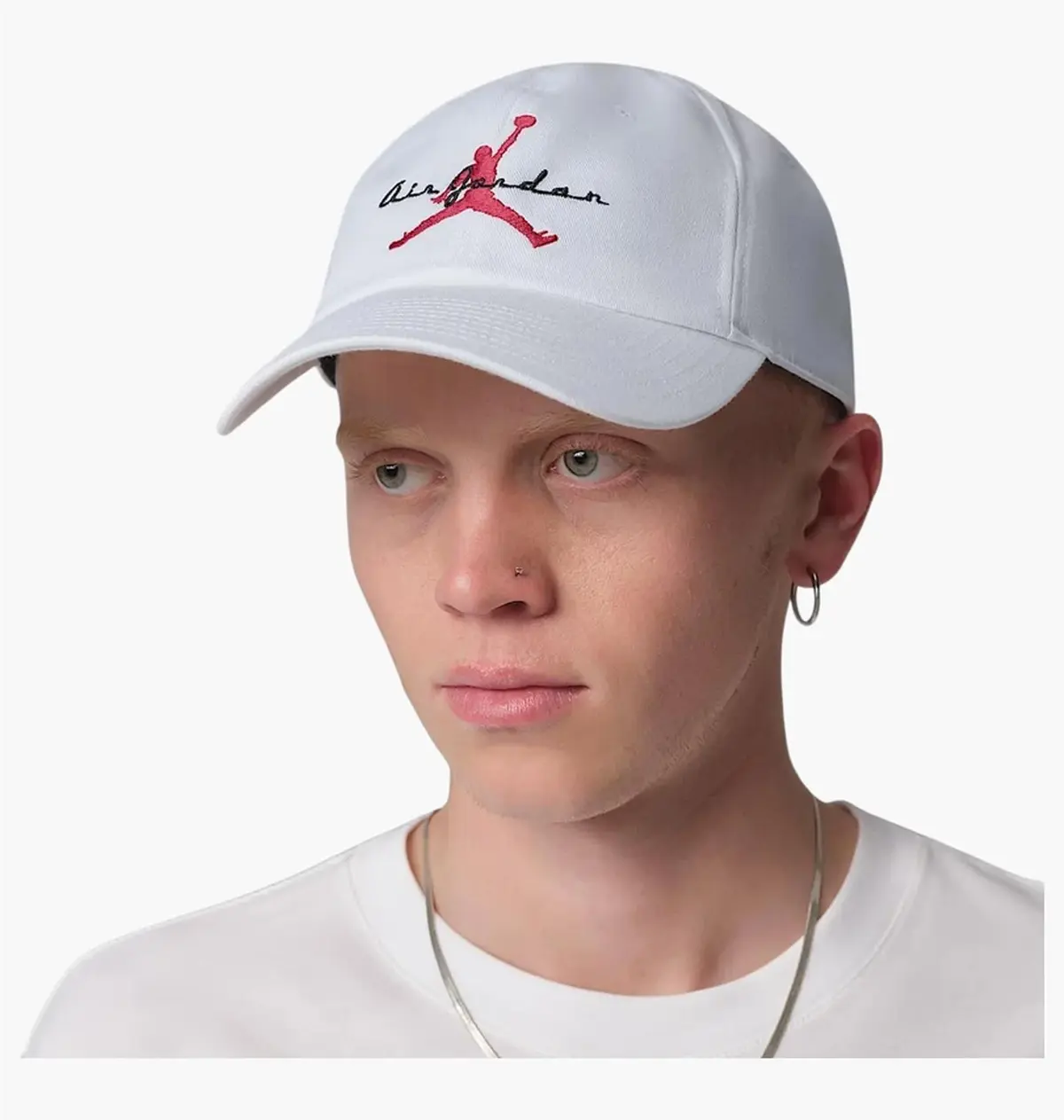 Кепка Jordan Club Cap Unstructured Adjustable Hat White