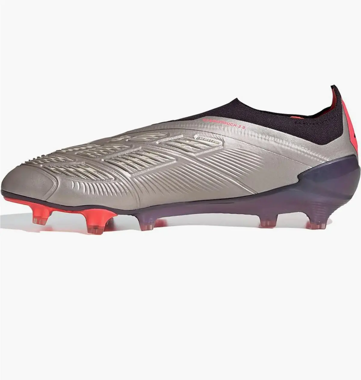 Бутсы унисекс Adidas Predator Elite Laceless Firm Ground Cleats Metallic