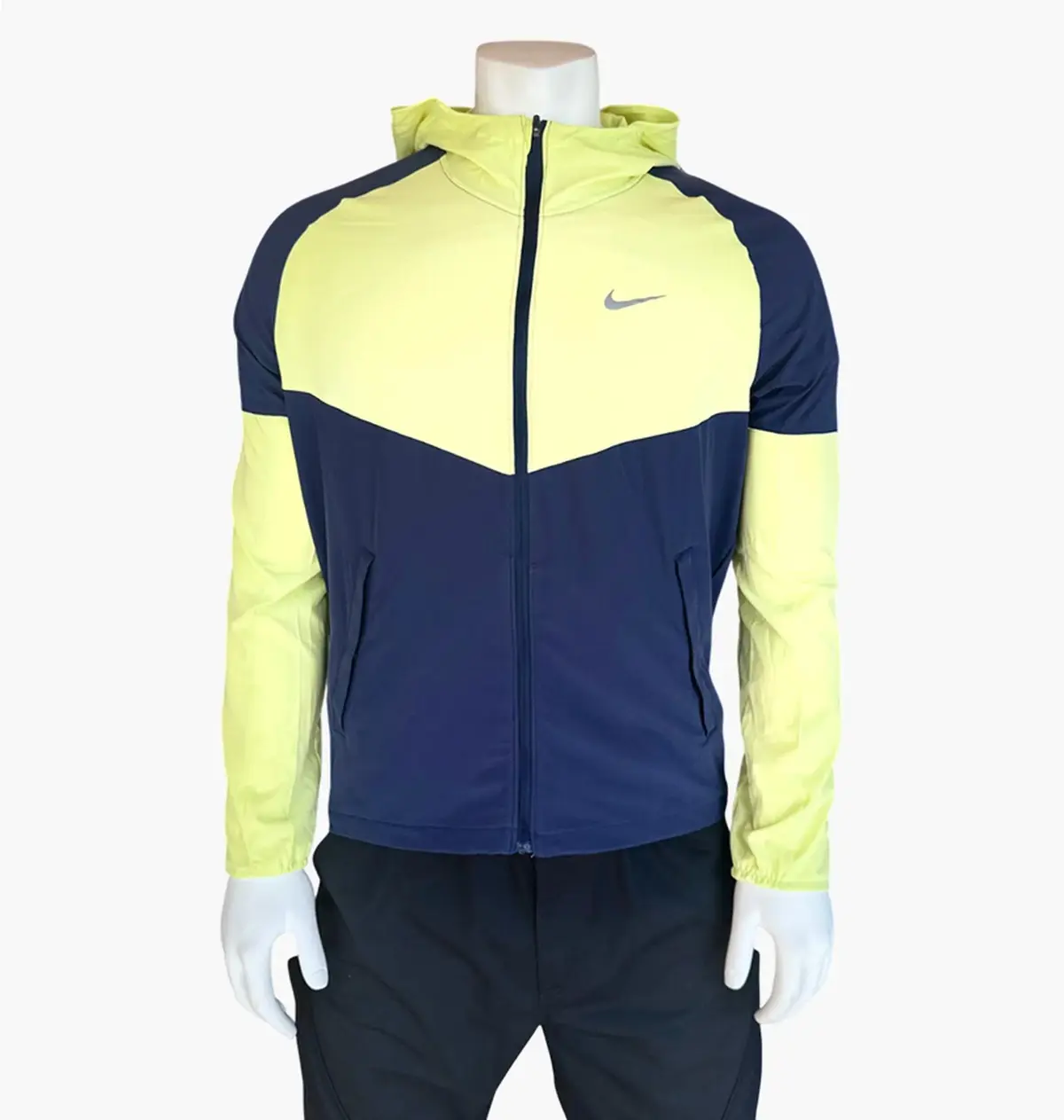 Ветровка мужскиая Nike Running Repel Blue/Yellow