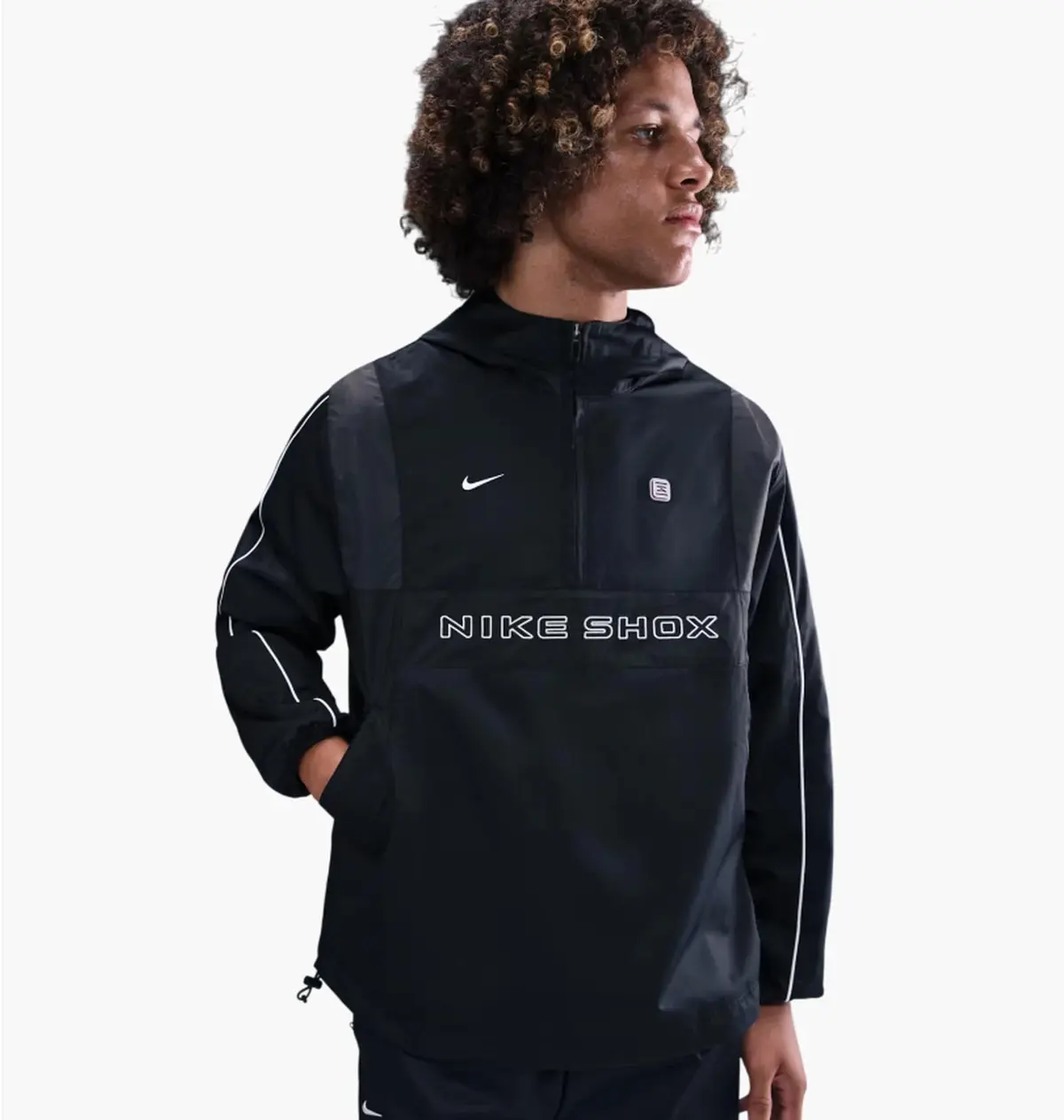 Ветровка мужскиая Nike Nsw Wvn Hz Jkt Shox Black