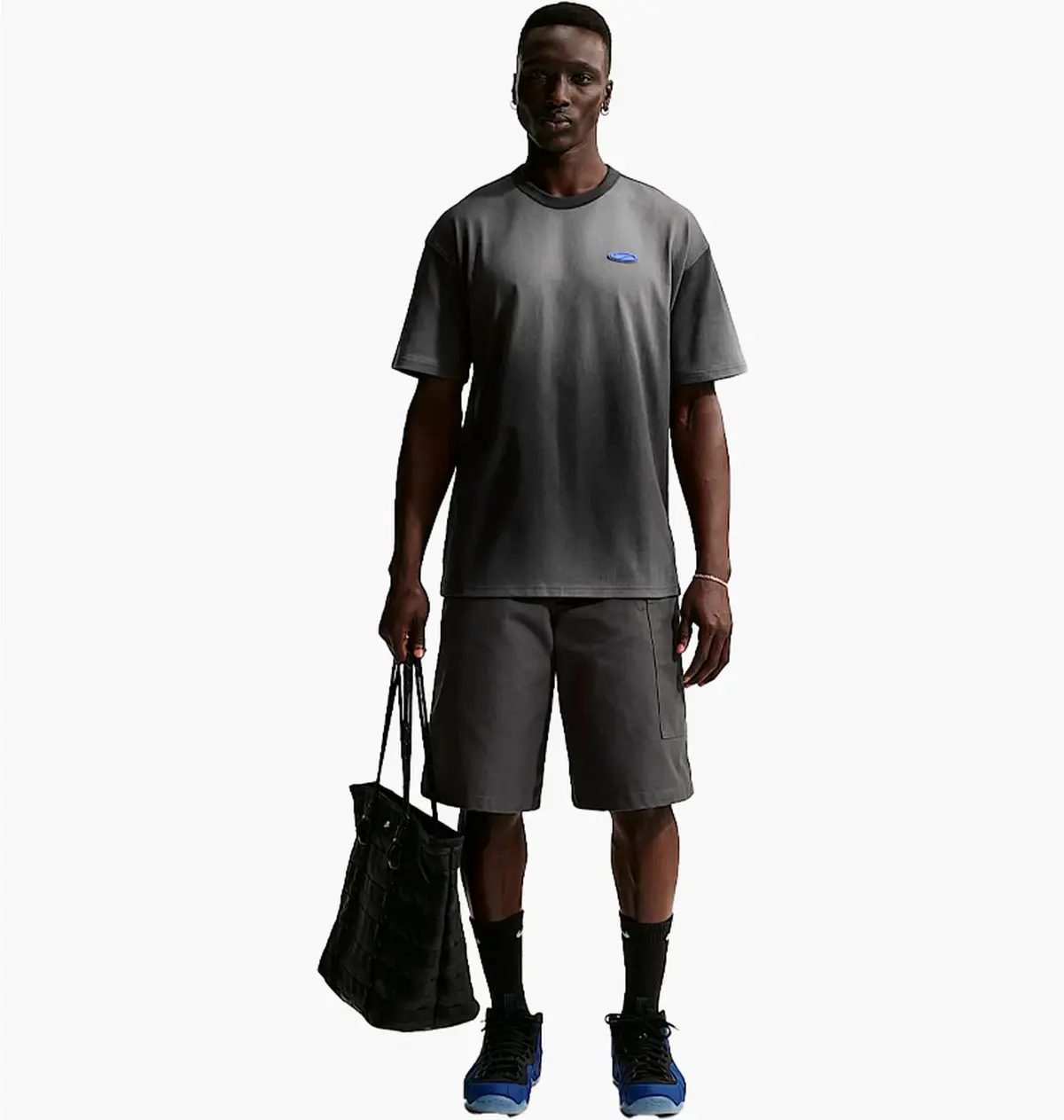 Футболка чоловіча Nike Nsw Premium Essentials Grey