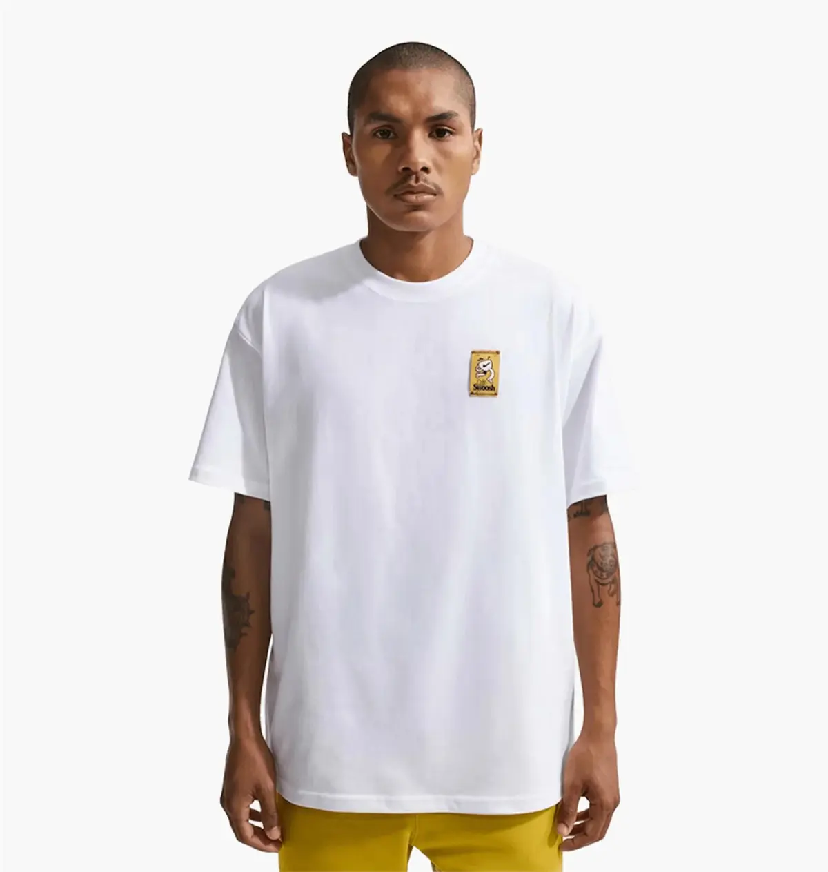 Футболка чоловіча Nike Nsw Tee Lse Cafe Swoosh Van White