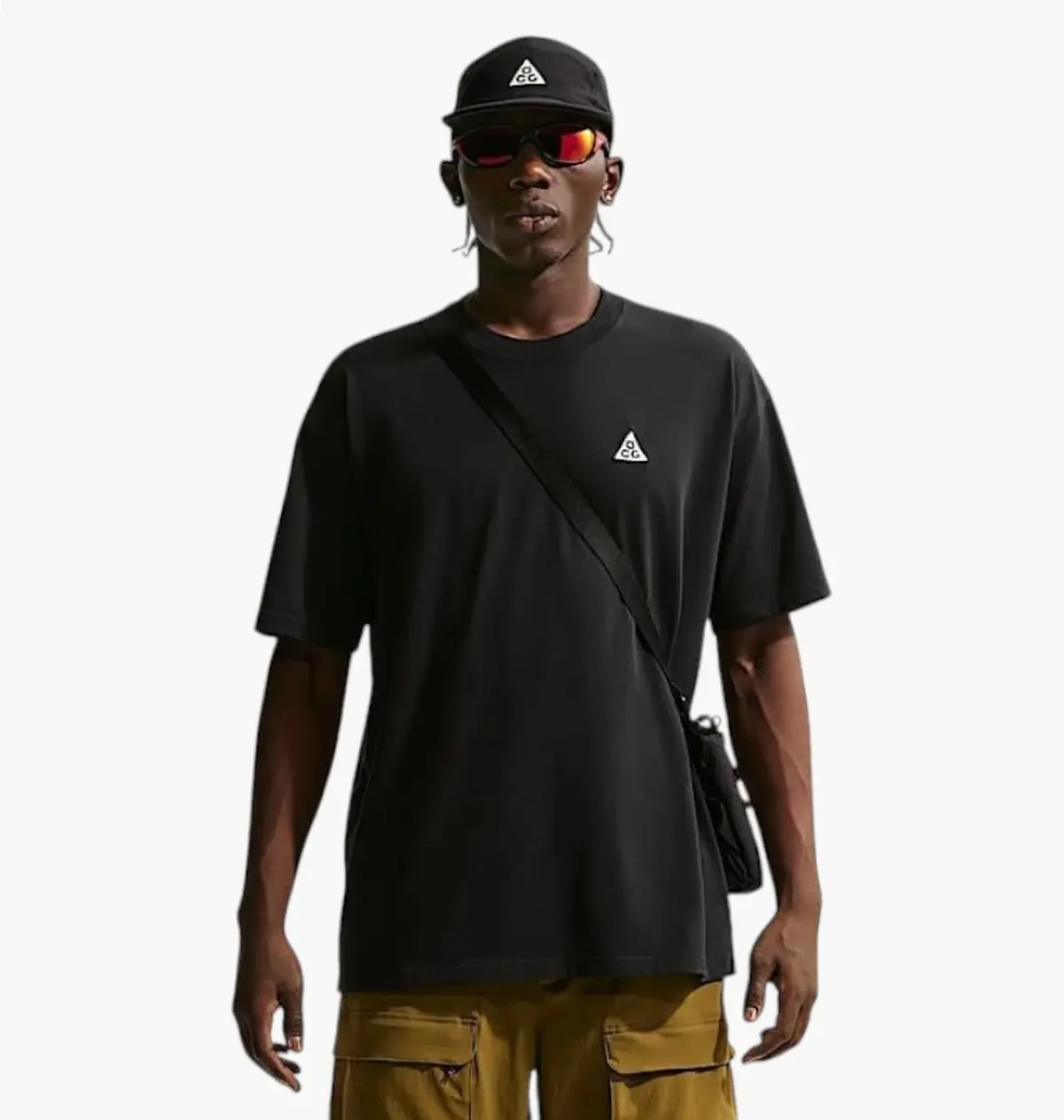 Футболка чоловіча Nike Acg Df Tee Lse 12Mo Camp Lt Black