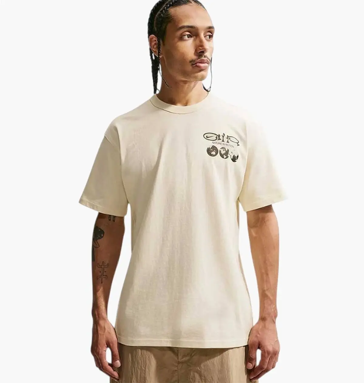 Футболка унісекс Nike Sportswear Premium Essentials Beige