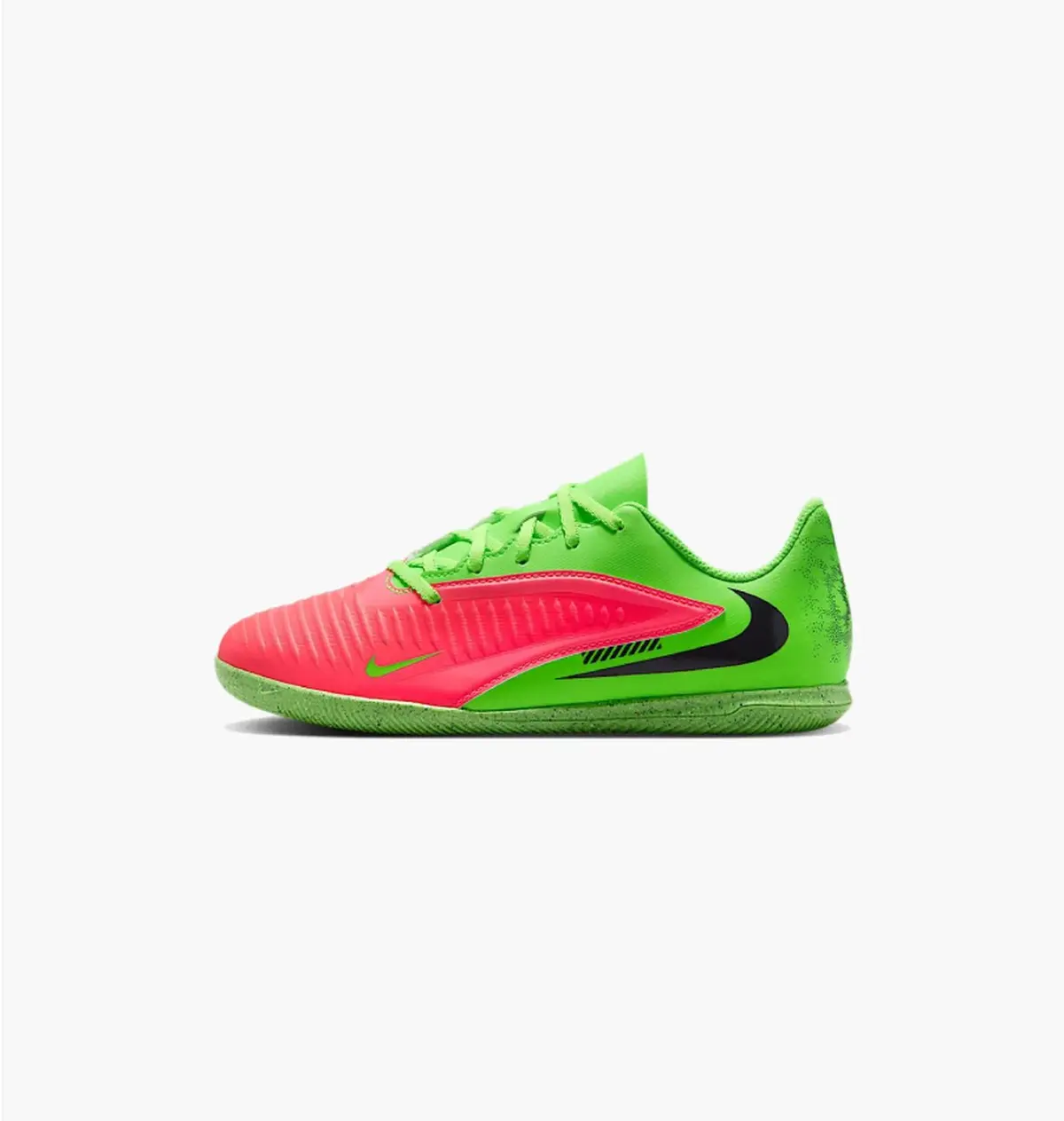 Футзалки детские Nike Phantom 6 Low Club Erling Haaland Ic Red/Green