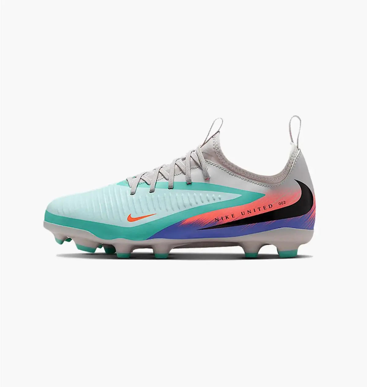 Бутсы детские Nike Phantom 6 Low Academy Fg/Mg Green/Multi