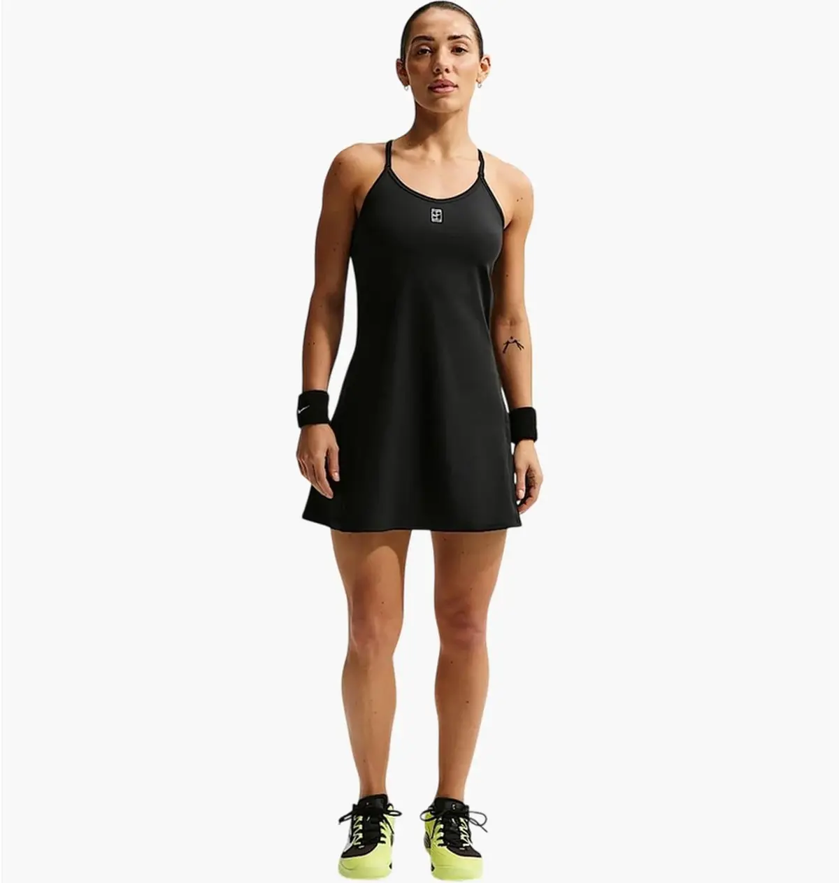 Платье женское Nike Court Advantage Wo Dri-Fit Tennis Dress Black