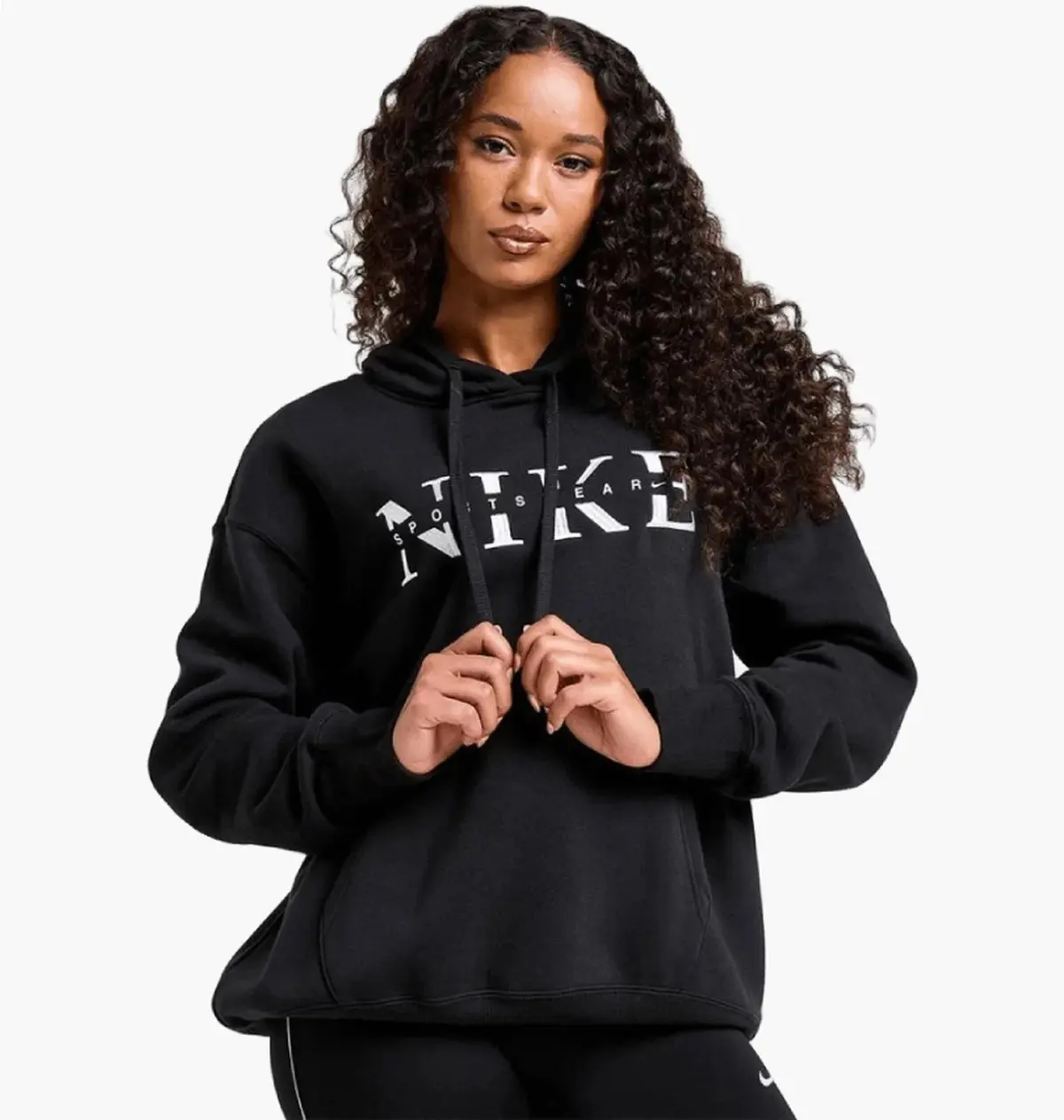 Кофта женские Nike Nsw Phnx Flc Po Black