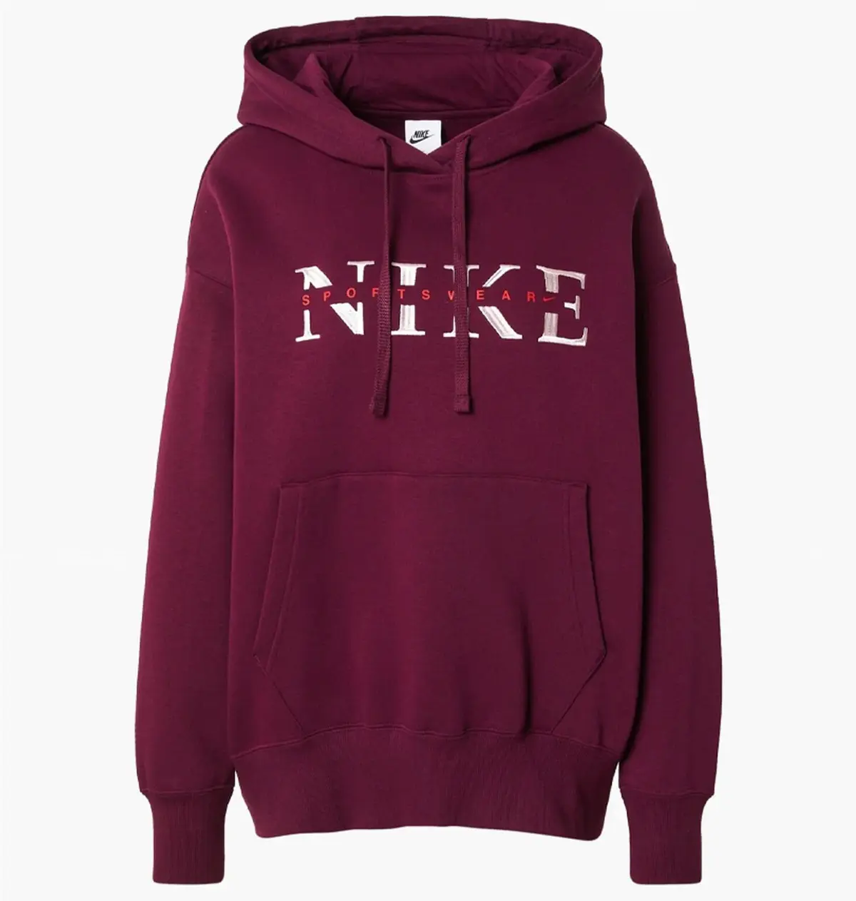 Кофта женские Nike Sportswear Phoenix Fleece Bordo