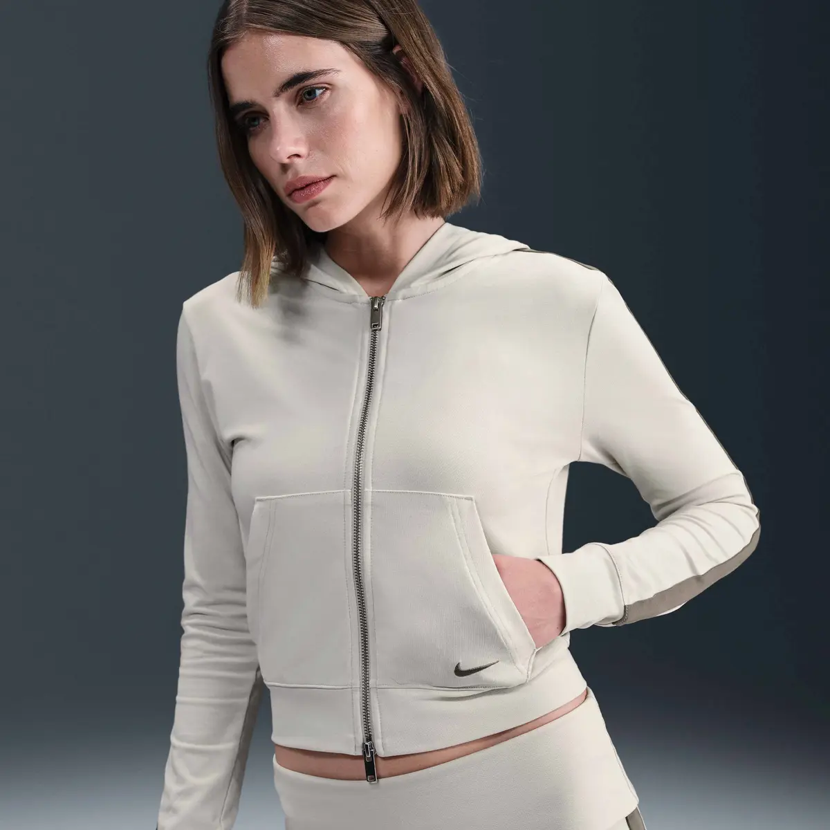 Кофта жіночі Nike Sportswear Full-Zip Hooded Long-Sleeve Top
