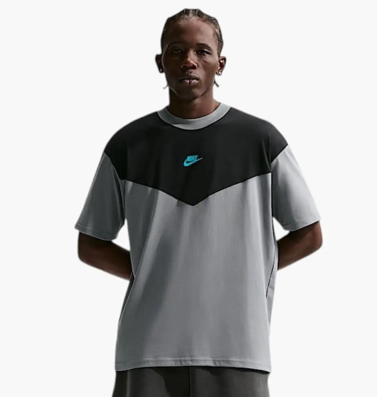 Футболка чоловіча Nike Sportswear Black/Grey