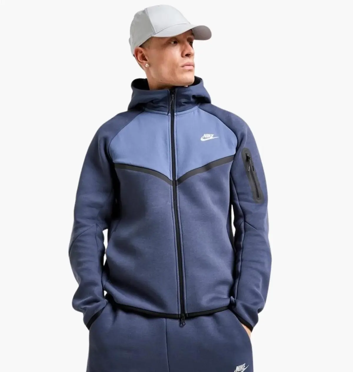 Кофта чоловіча Nike Tech Fleece Blue
