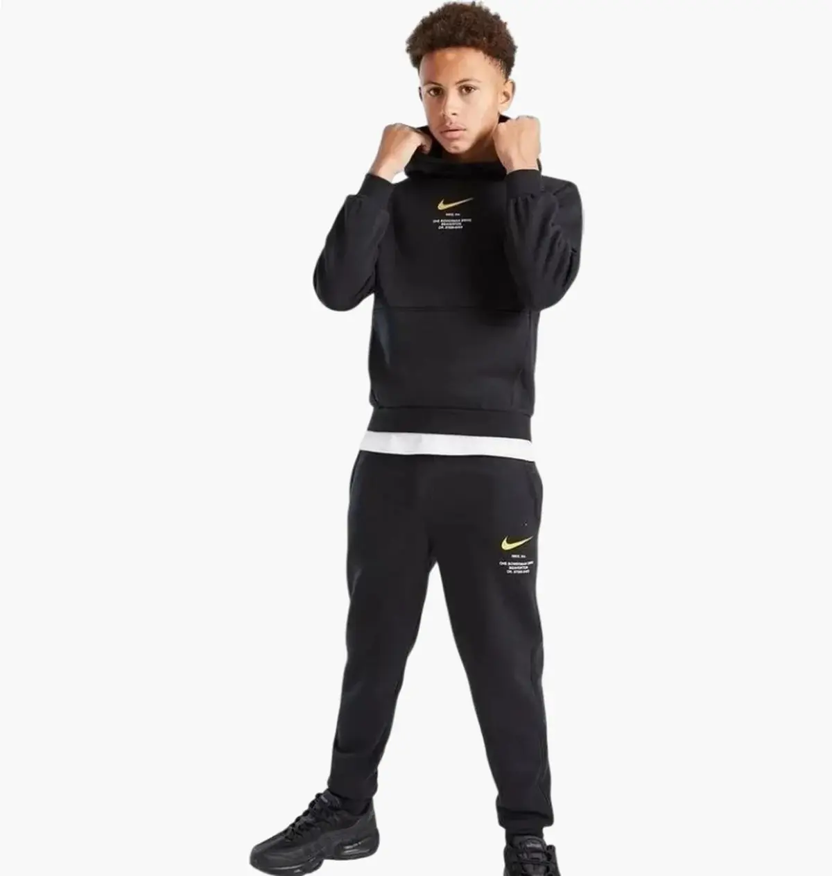 Спортивний костюм дитячий Nike Sportswear Club Fleece Black