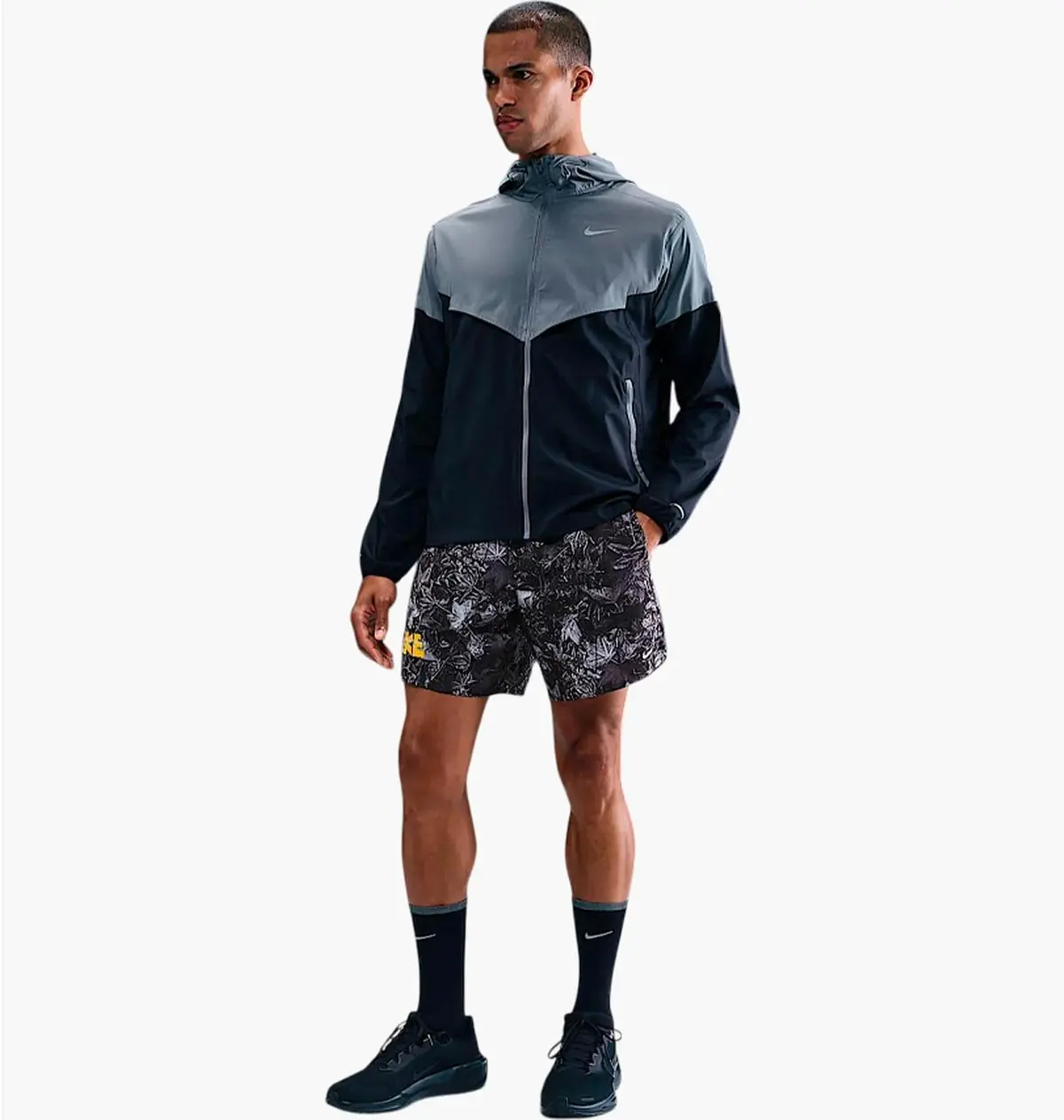 Шорти чоловічі Nike Stride Black/Grey