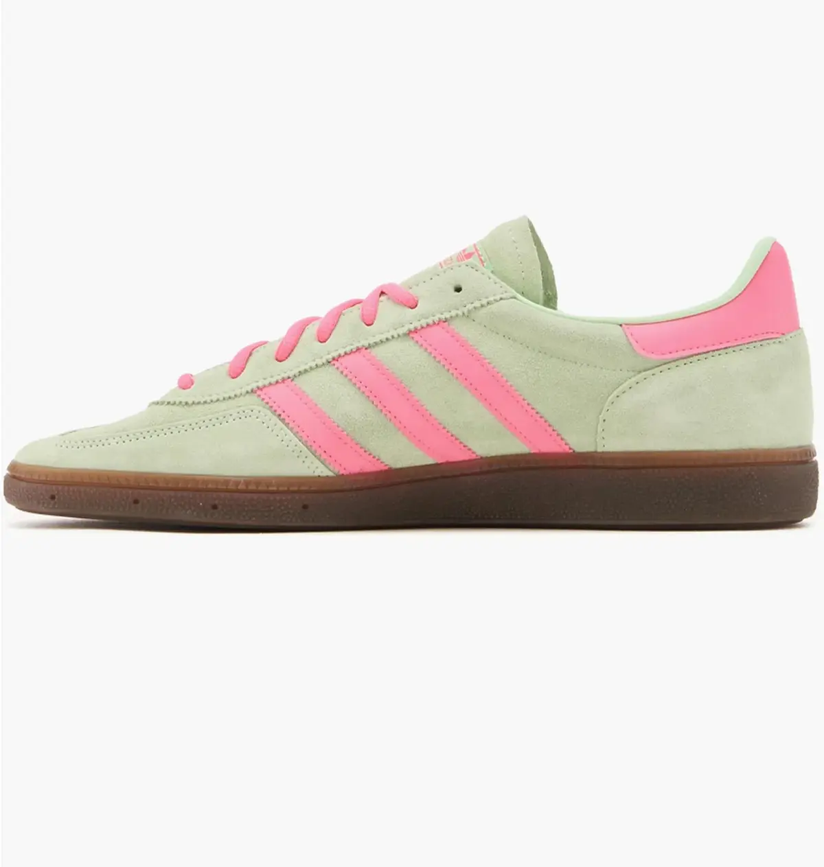 Кроссовки женские Adidas Handball Spezial Green Lucid Pink