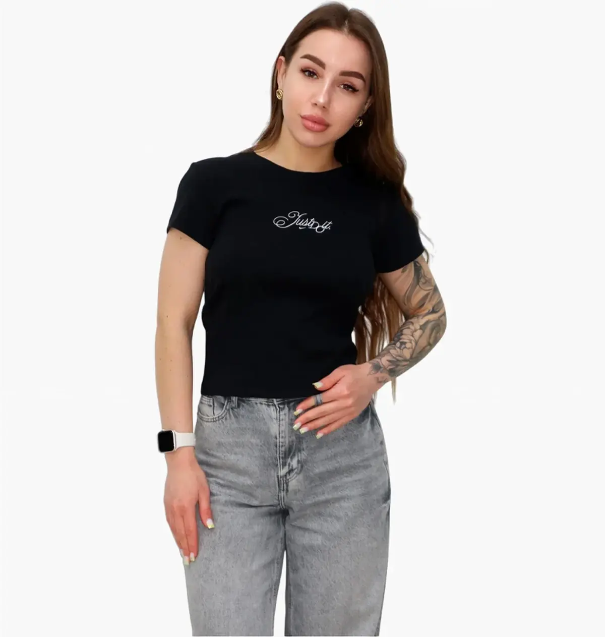 Футболка жіноча Nike Essentials Black