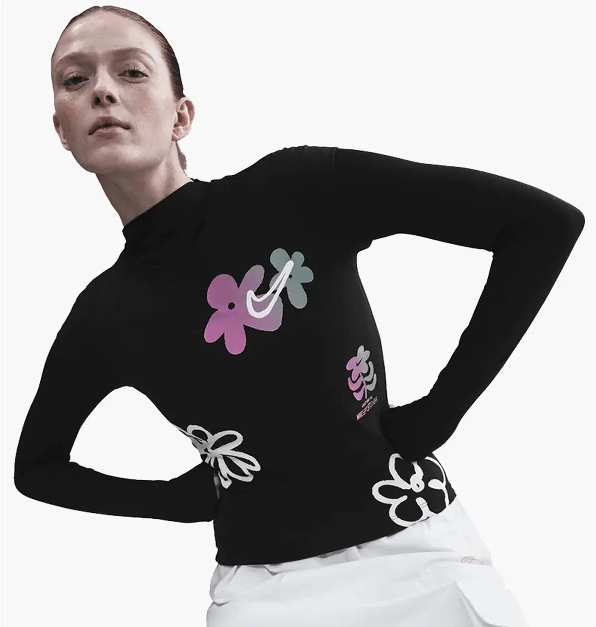 Лосіни жіночі Nike Sportswear T-Shirt Black