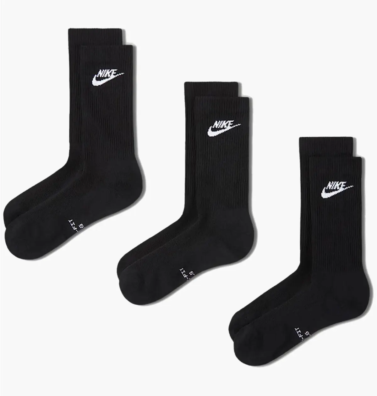 Шкарпетки Nike Everyday Elevated (3 ) Black