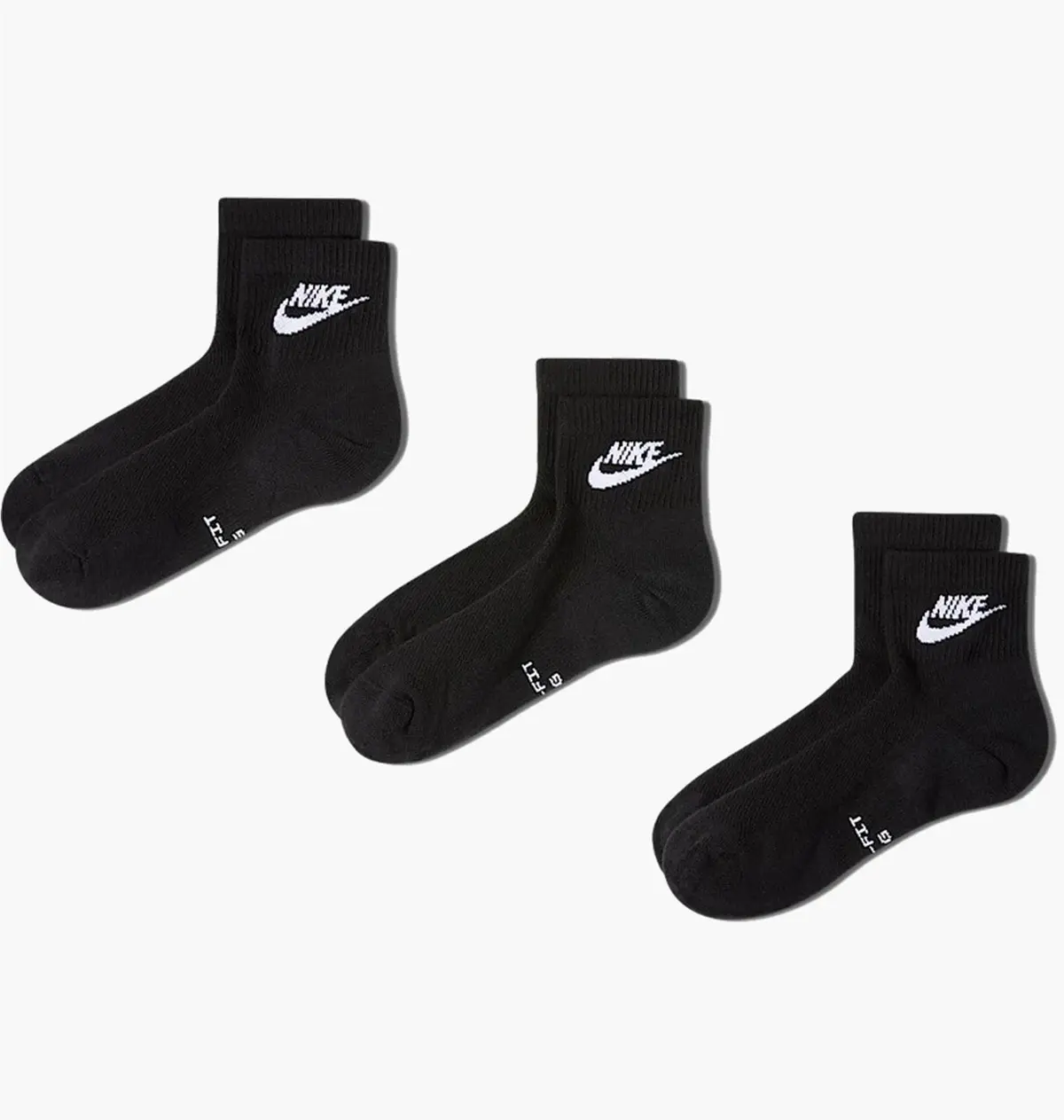 Шкарпетки Nike Everyday Elevated (3 ) Black