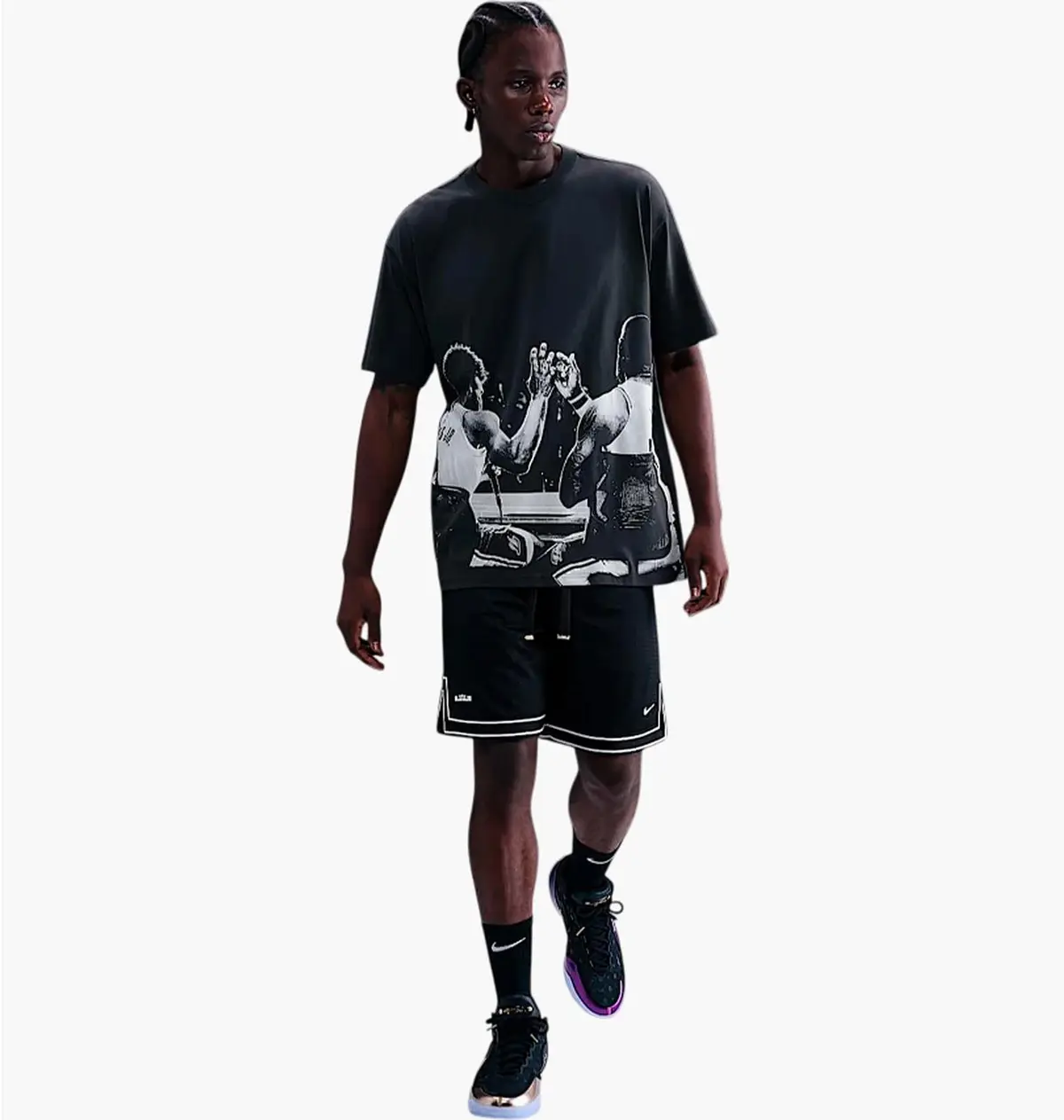 Футболка чоловіча Nike Lebron Chosen One Max90 Basketball Black