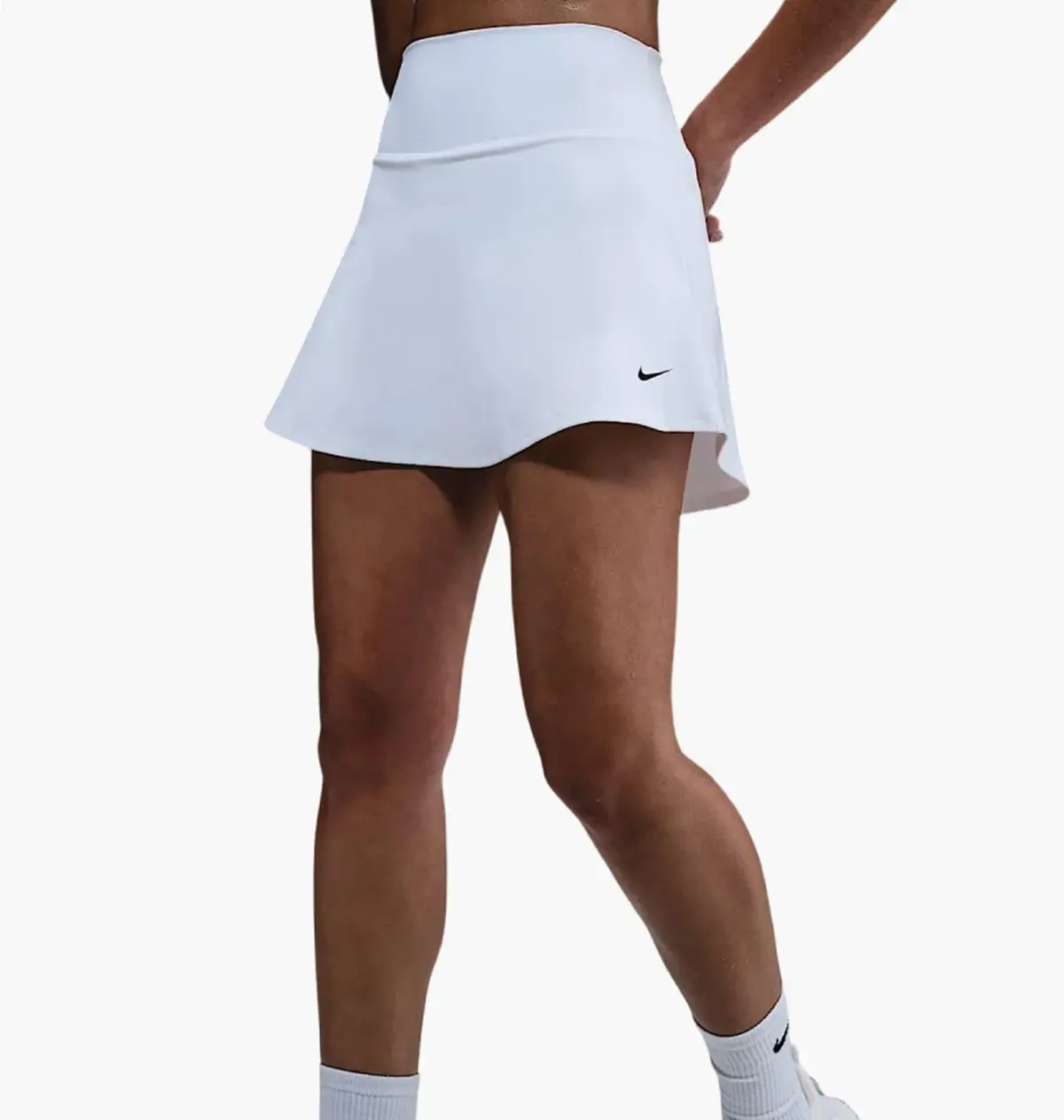 Шорти жіночі Nike One Dri-Fit Skirt White