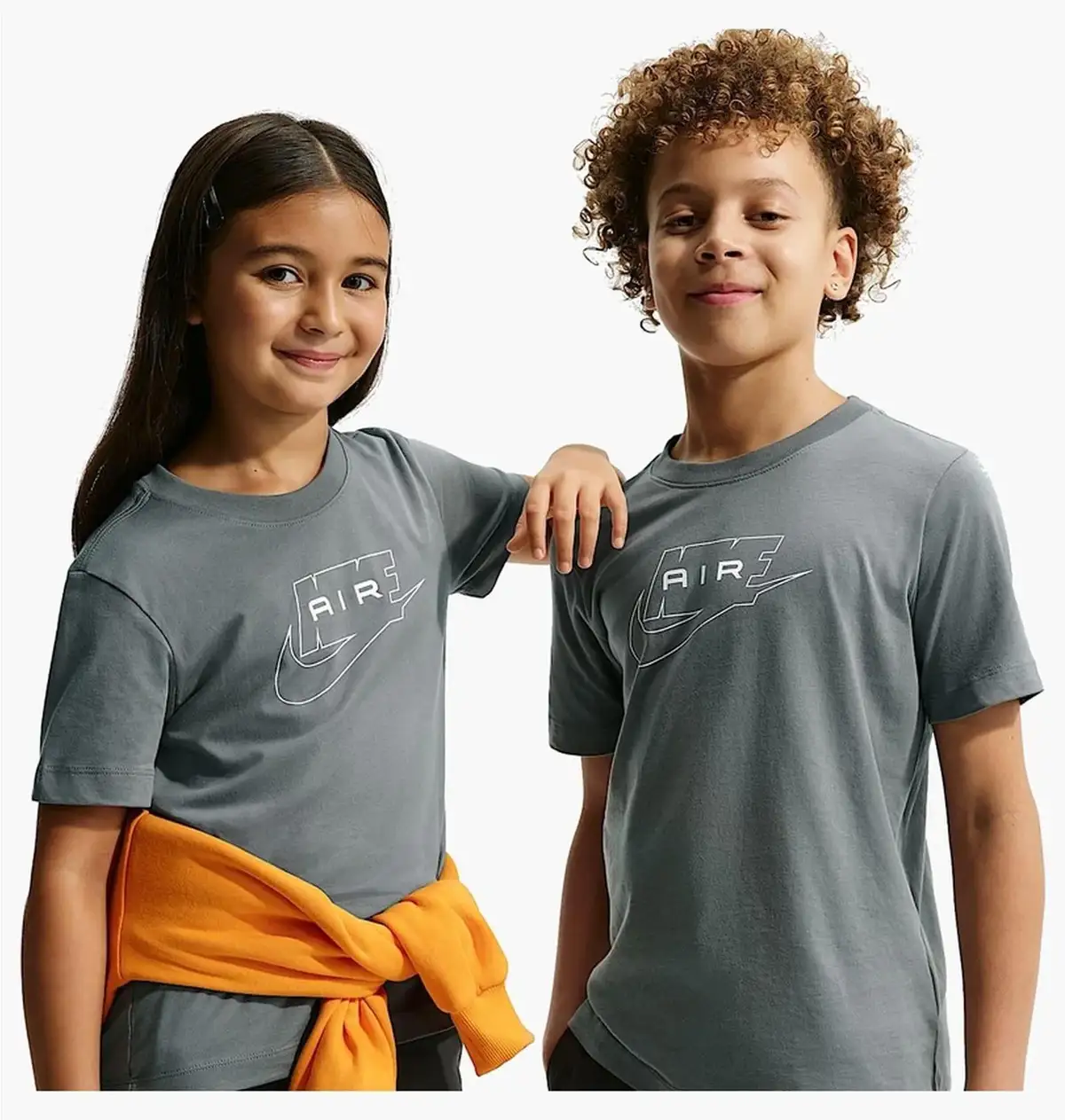 Футболка детская Nike Sportswear Older Kids T- Shirt Grey