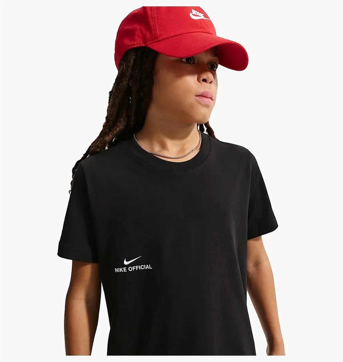 Футболка детская Nike Sportswear Older Kids T- Shirt Black