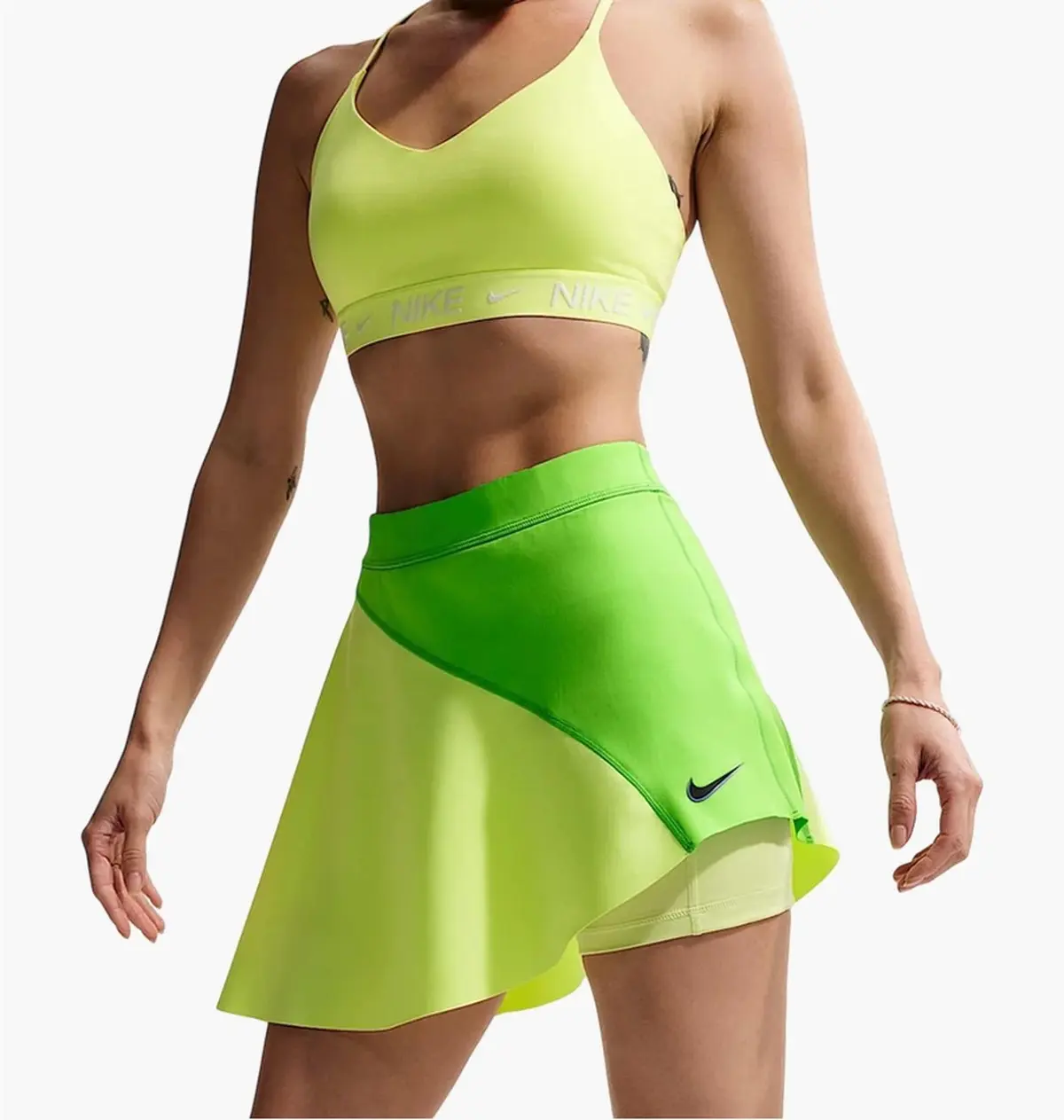 Шорти жіночі Nike Court Slam Wo Dri-Fit High-Waisted Tennis Skirt Green